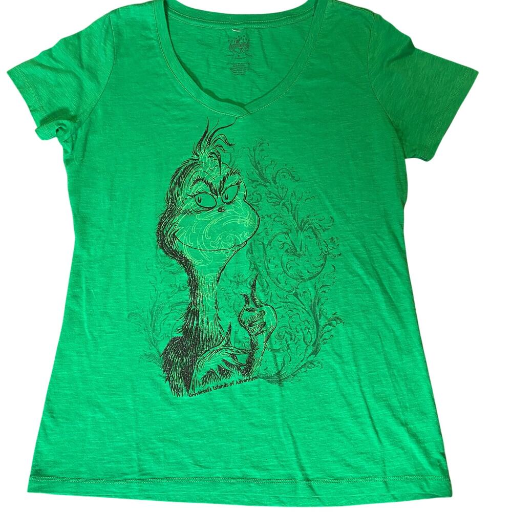 Universal Studios Grinch Islands of Adventure Graphic Tee